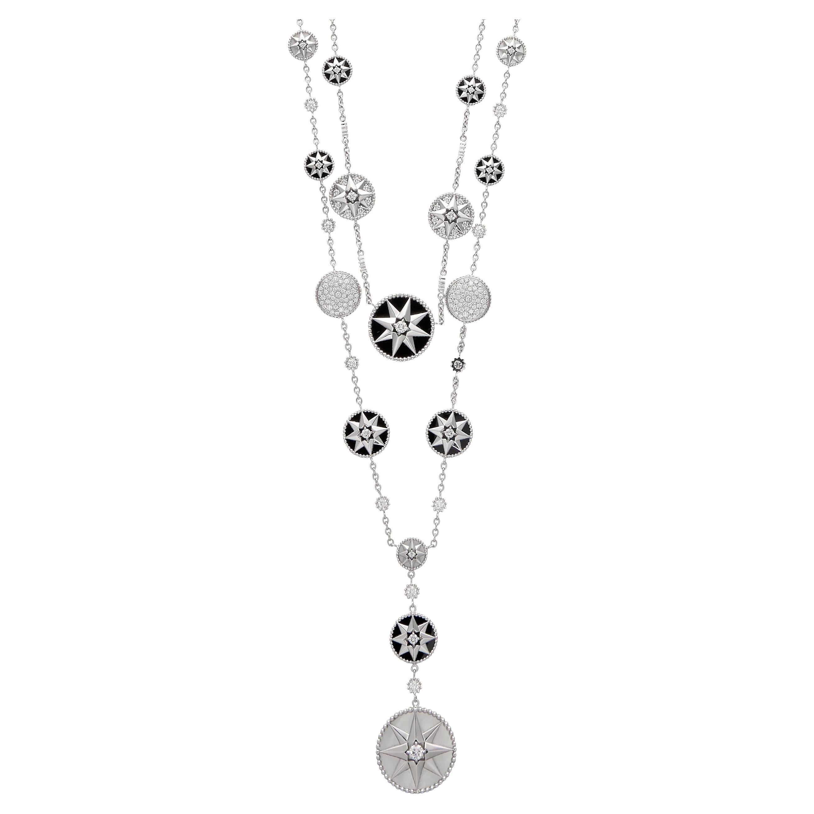 Collier DIOR Rose des Vents en vente