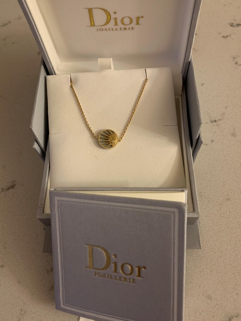 Dior Rose Des Vents “Rose Céleste” Diamond, 18 Carats Yellow and