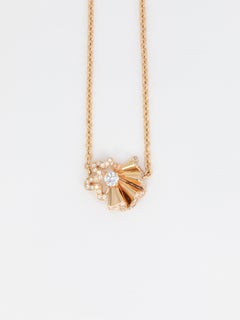 DIOR, rose gold and diamonds necklace, Archi Dior Cocotte collection