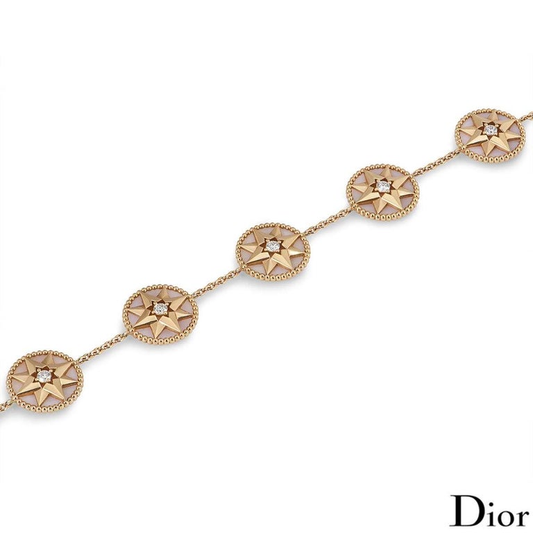 Dior Rose Des Vents Bracelet - 2 For Sale on 1stDibs  dior rose des vents  bangle, dior bracelet rose des vents, dior rose des vents bracelet price