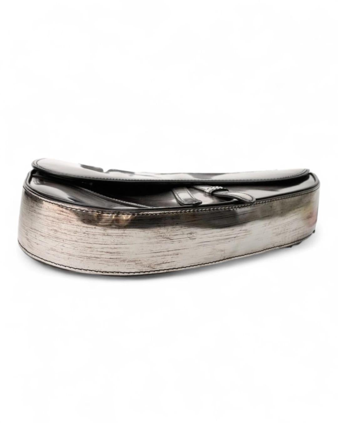 Sillín Dior Hombre Degradé Plata en venta 5