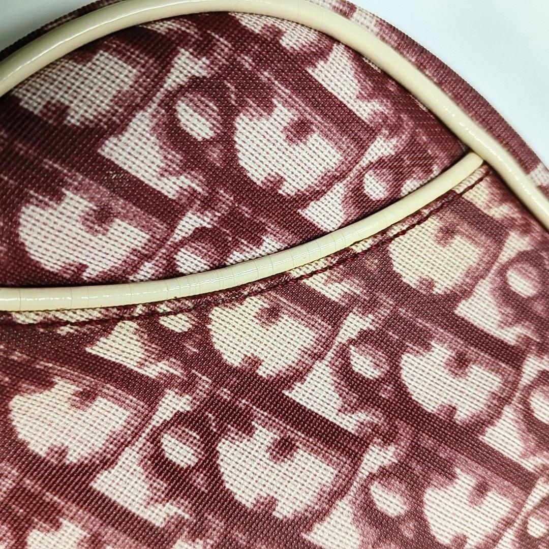Dior Saddle Mini Classic Red Oblique Monogram Clutch Bag 3