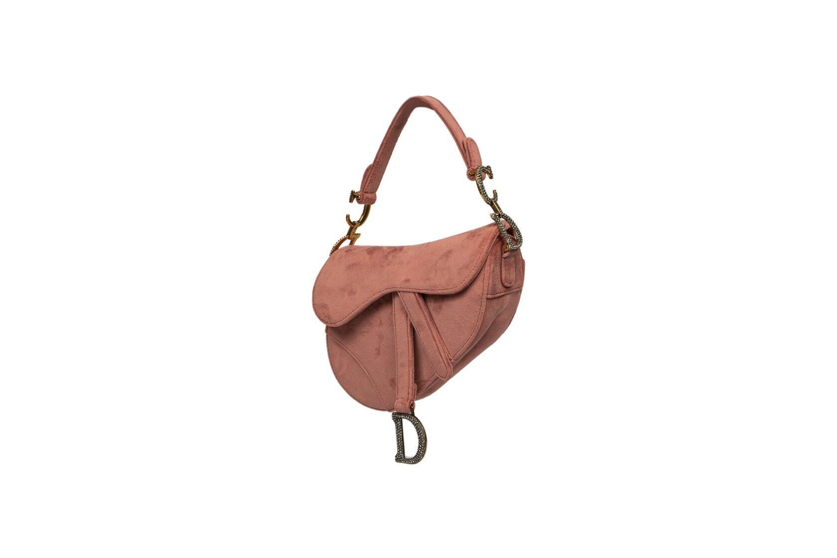 dior saddle bag rhinestone