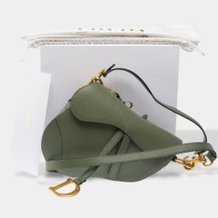 Sac à bandoulière Dior Saddle vert