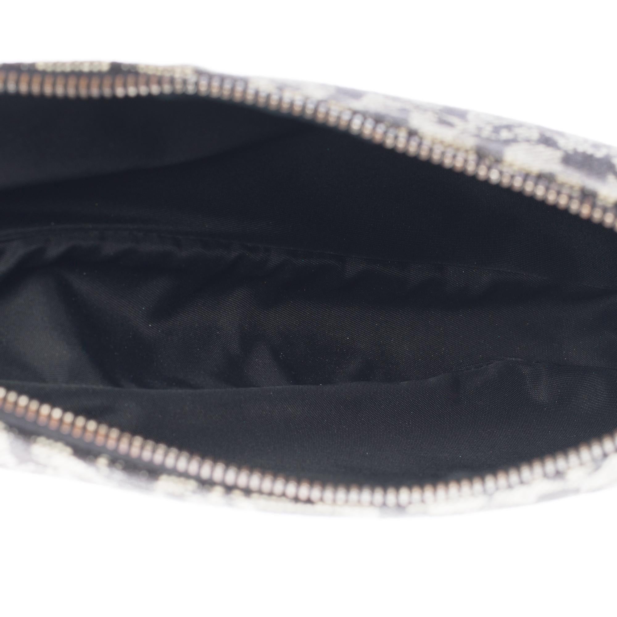 Dior Saddle shoulder bag in black monogram oblique canvas, PHW For Sale 2