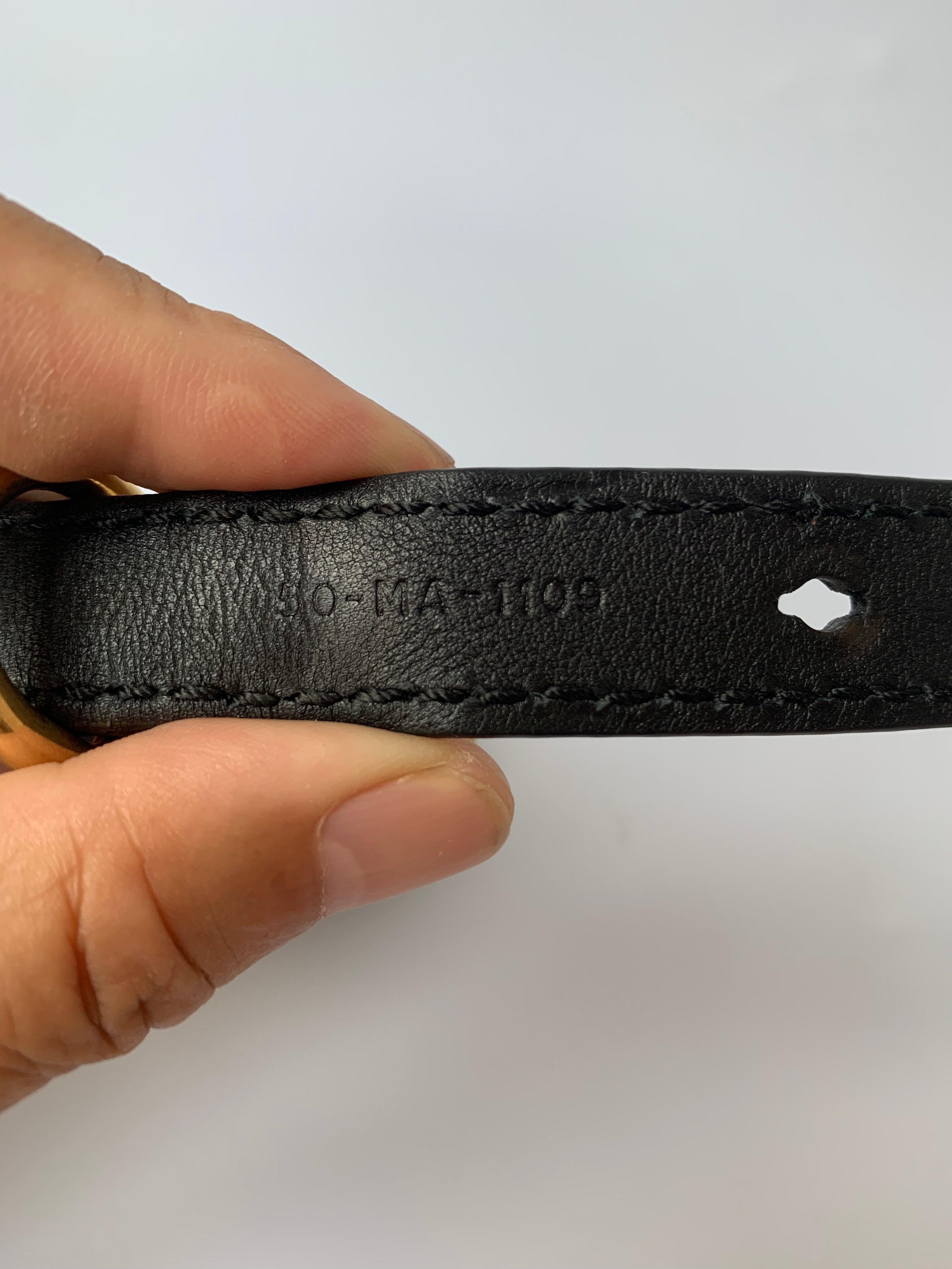 Dior Saddle Strap Navy canvas with Dior Logo and Metal For Sale 2