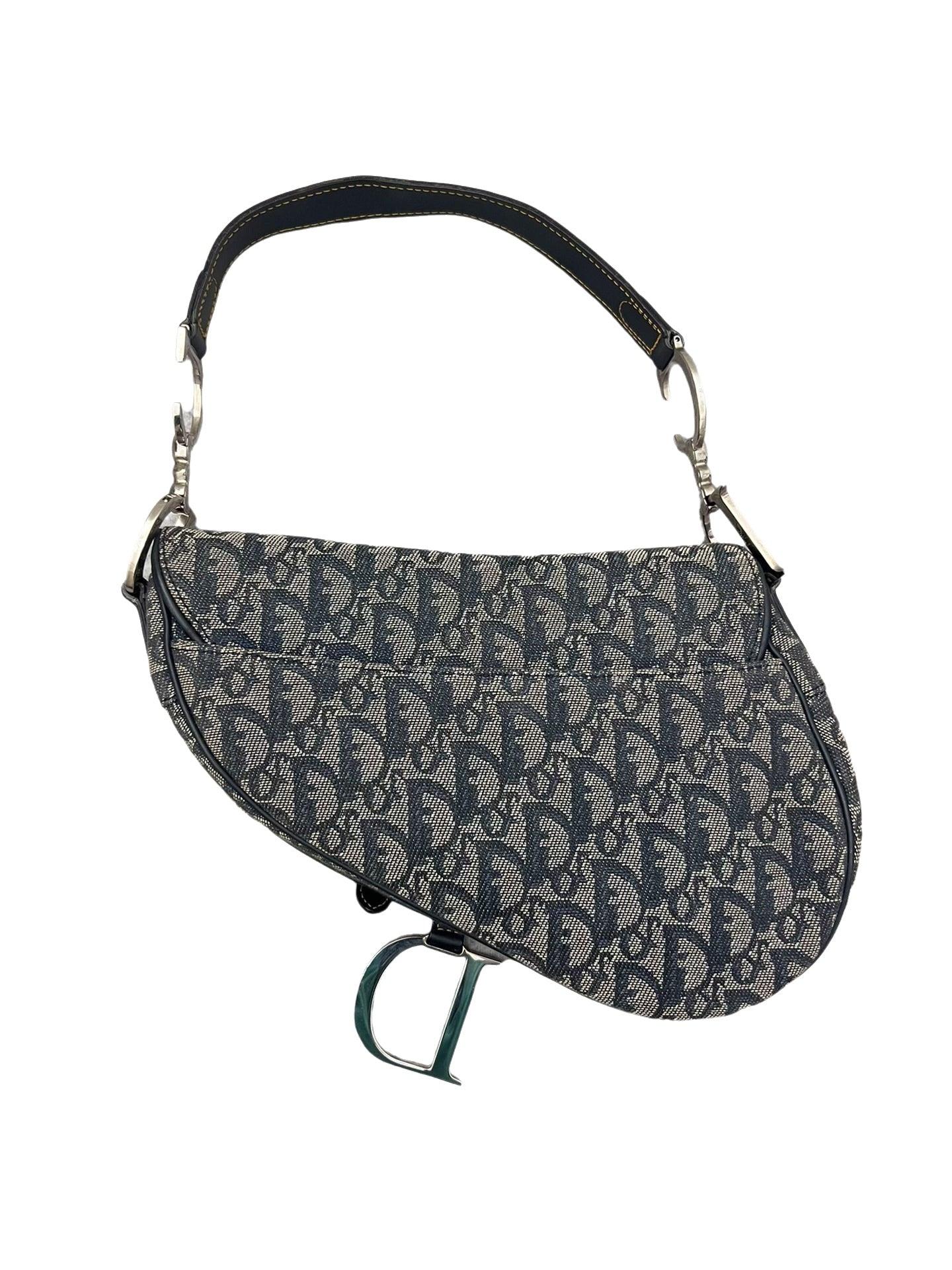 Dior Saddle Vintage Black Oblique 15