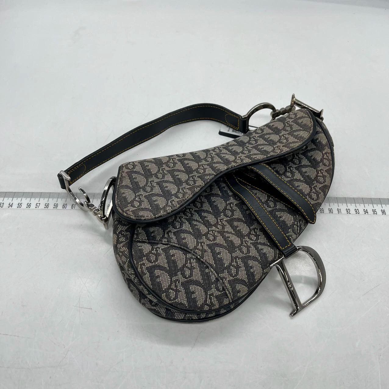 Dior Saddle Vintage Black Oblique 3