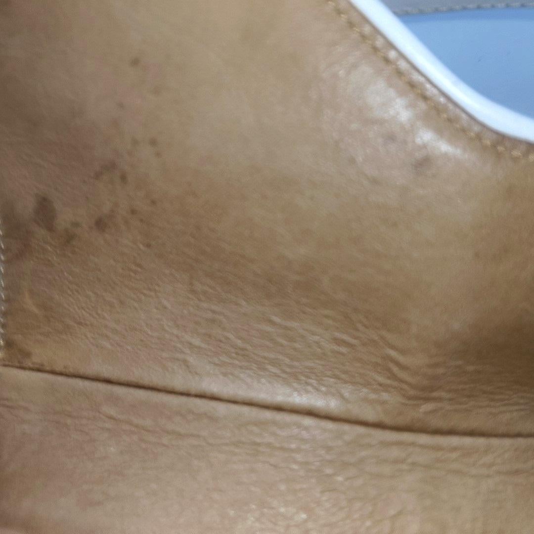Dior Saddle Vintage Brown Leder und Seide Innenraum Umhängetasche im Angebot 3