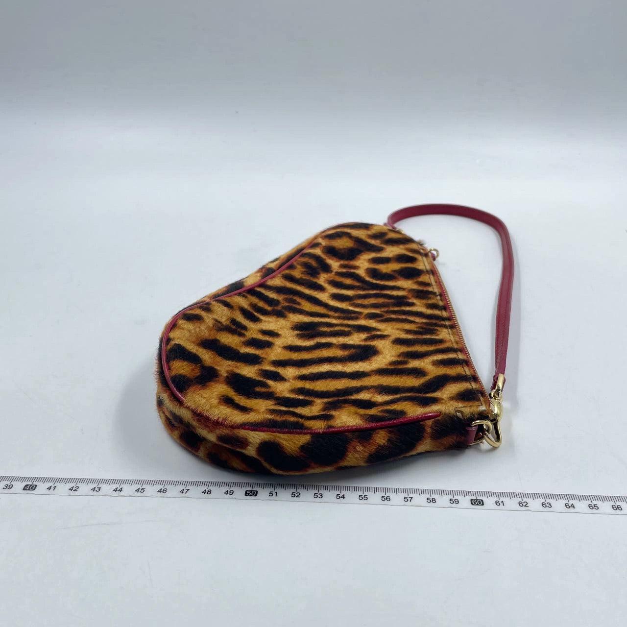 cheetah print dior bag