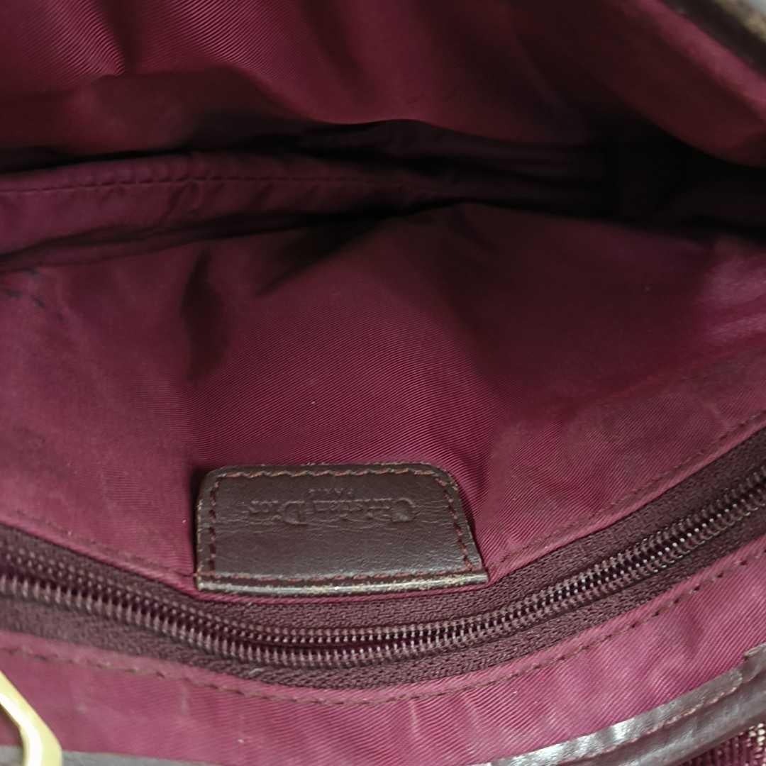 Dior Saddle Vintage Red Burgundy Oblique 3