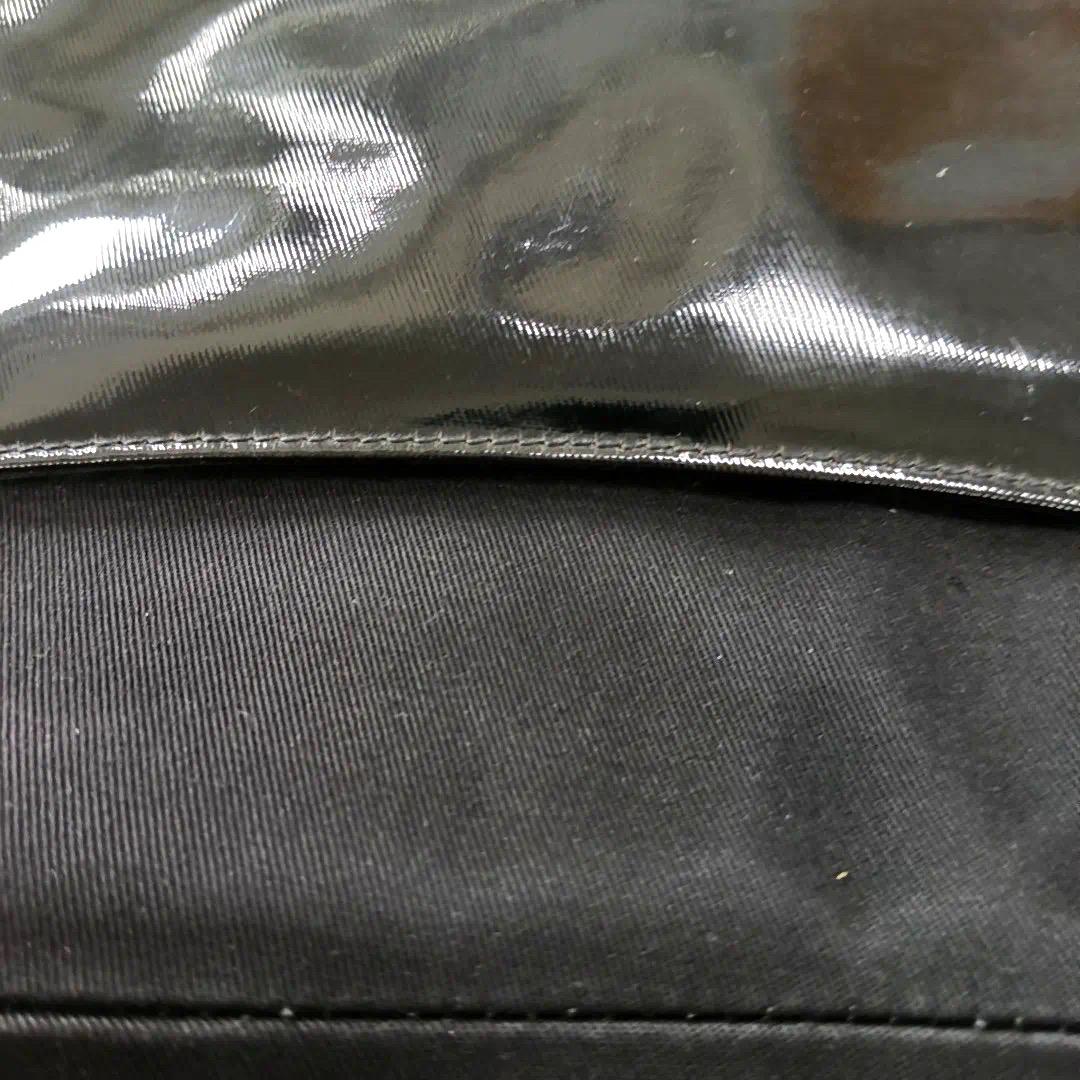 Women's Dior Saddle Vintage So Black Fabric and Patent Leather Shoulder Bag For Sale