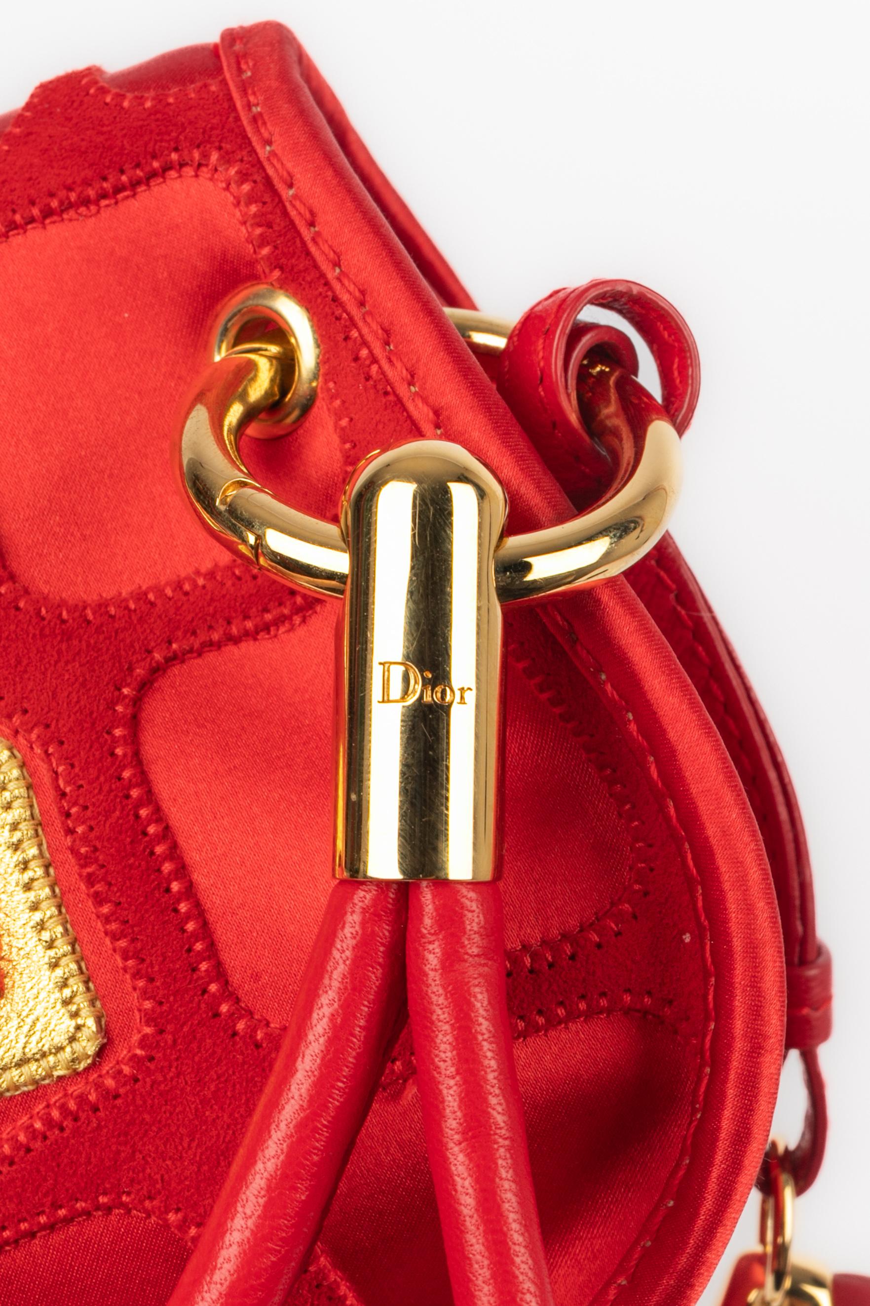 Dior satin handbag For Sale 5