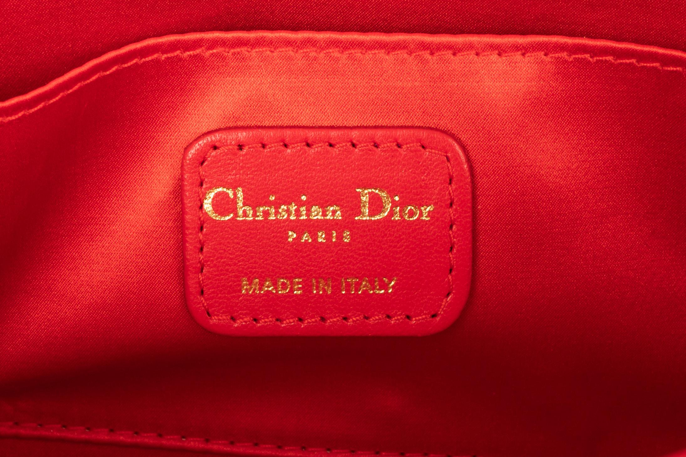 Dior satin handbag For Sale 8