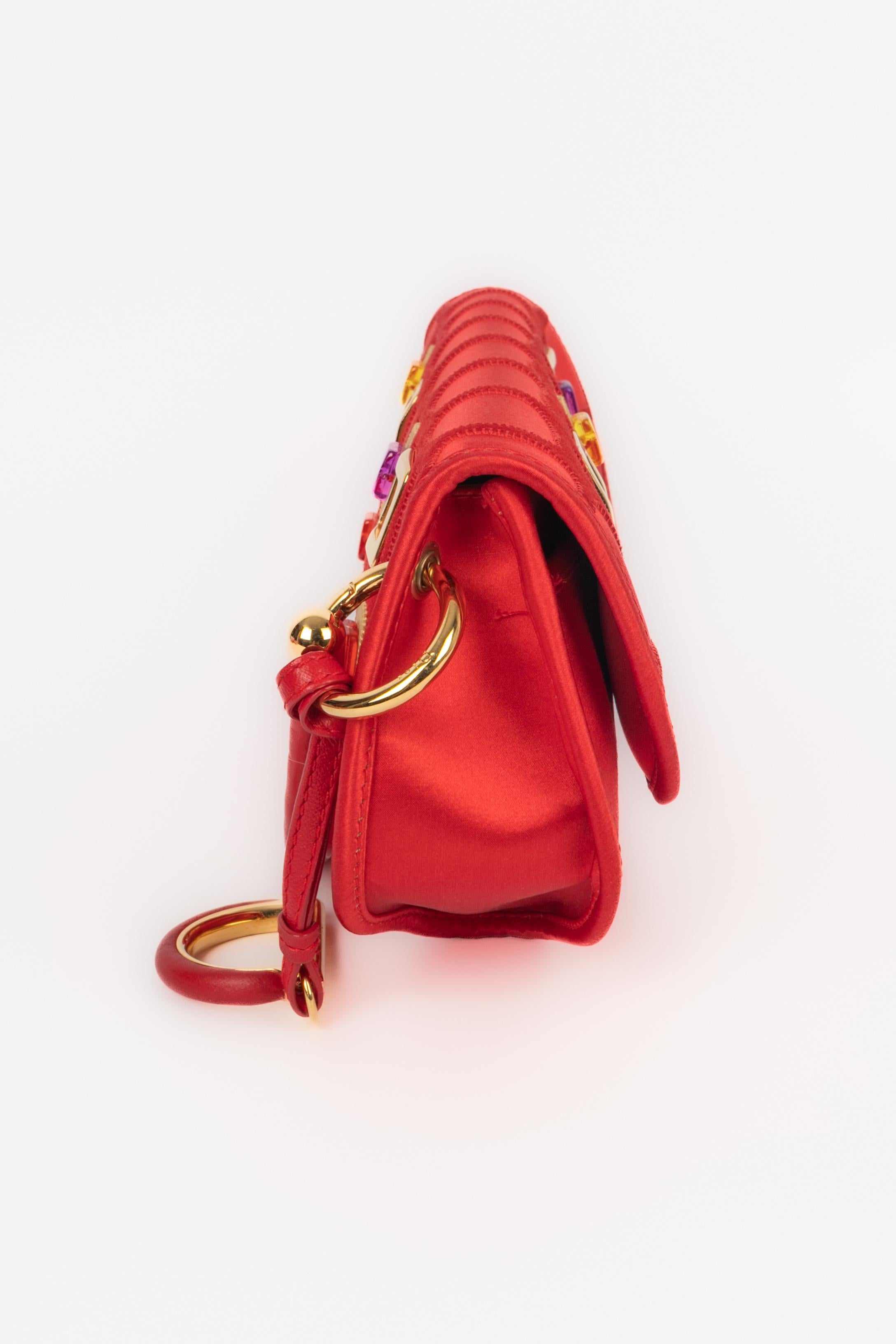 Dior satin handbag For Sale 1