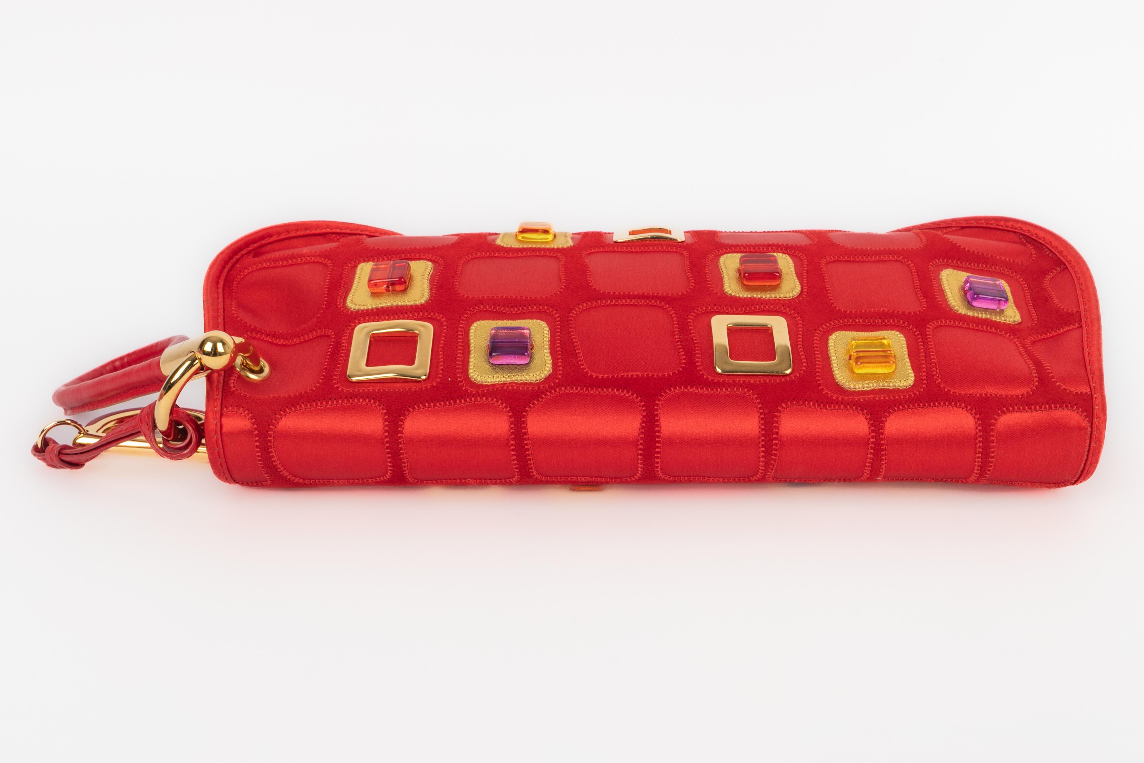 Dior satin handbag For Sale 4