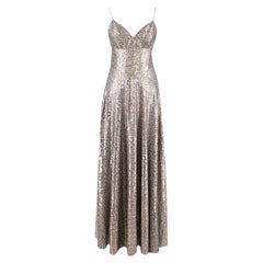 Dior Sequin Embellished Silk Gown