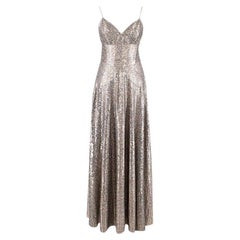 Dior Sequin Embellished Silk Gown