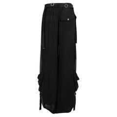 Dior Sequined Black Silk Pants Fall, 2003