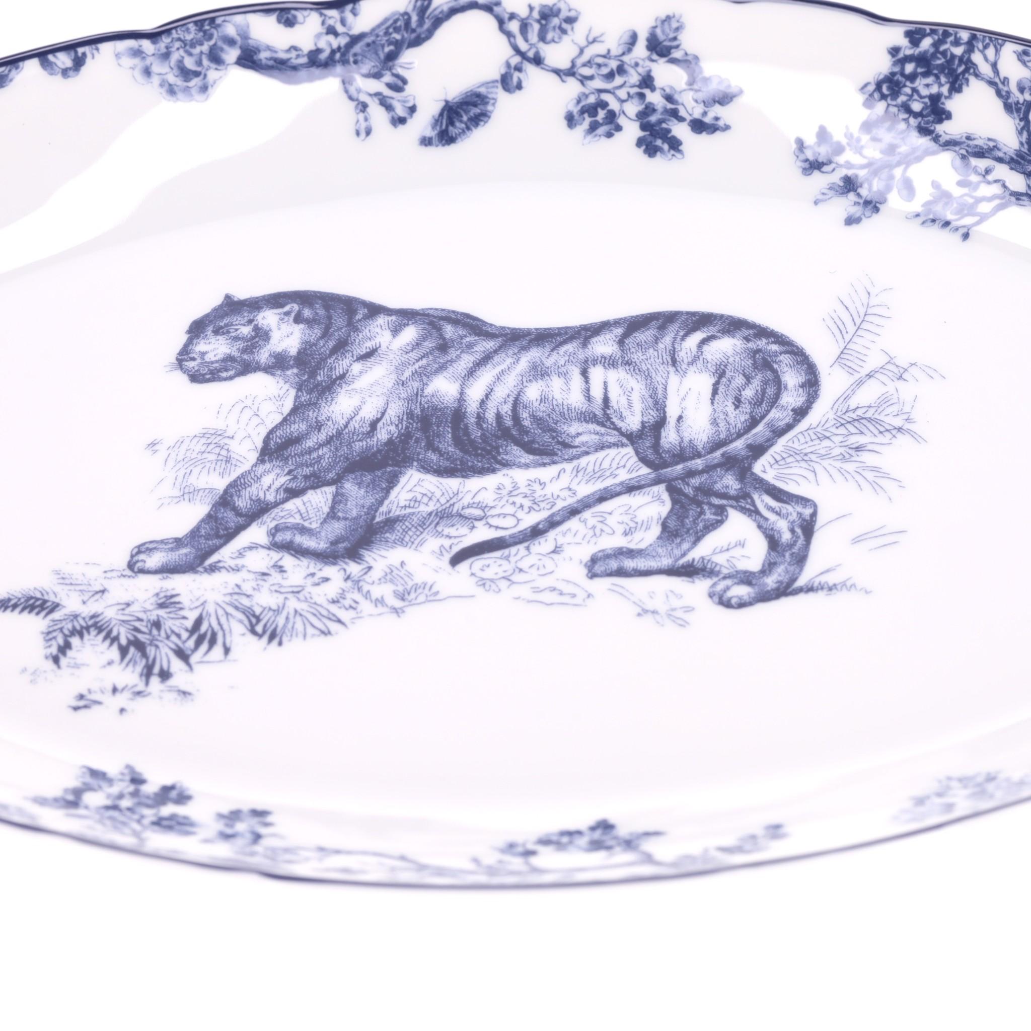 Dior Juego De Dos Platos De Porcelana Toile de Jouy Limoges 1