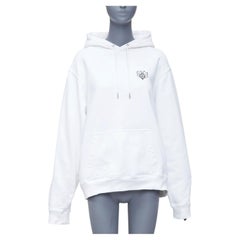 DIOR Shawn Stussy logo bee embroidery cotton hoodie XXL