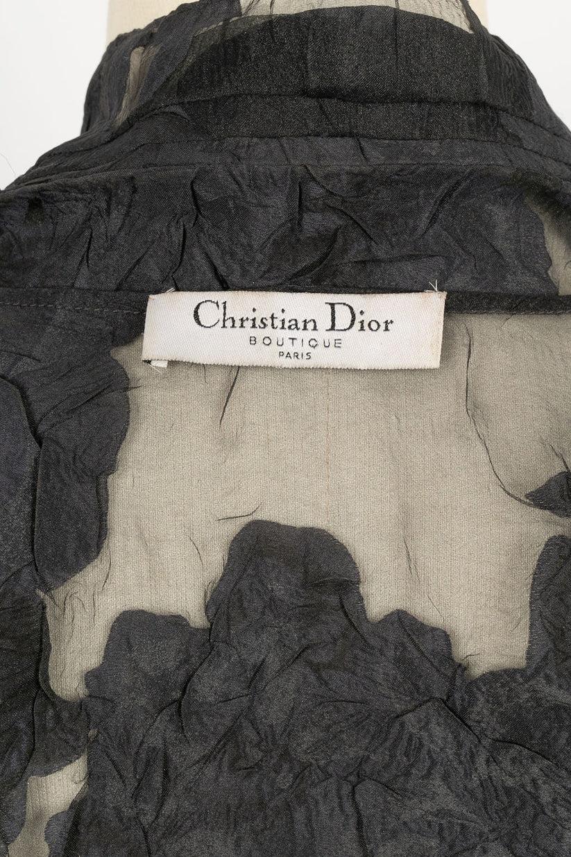 Dior Sheer Organza Top For Sale 3