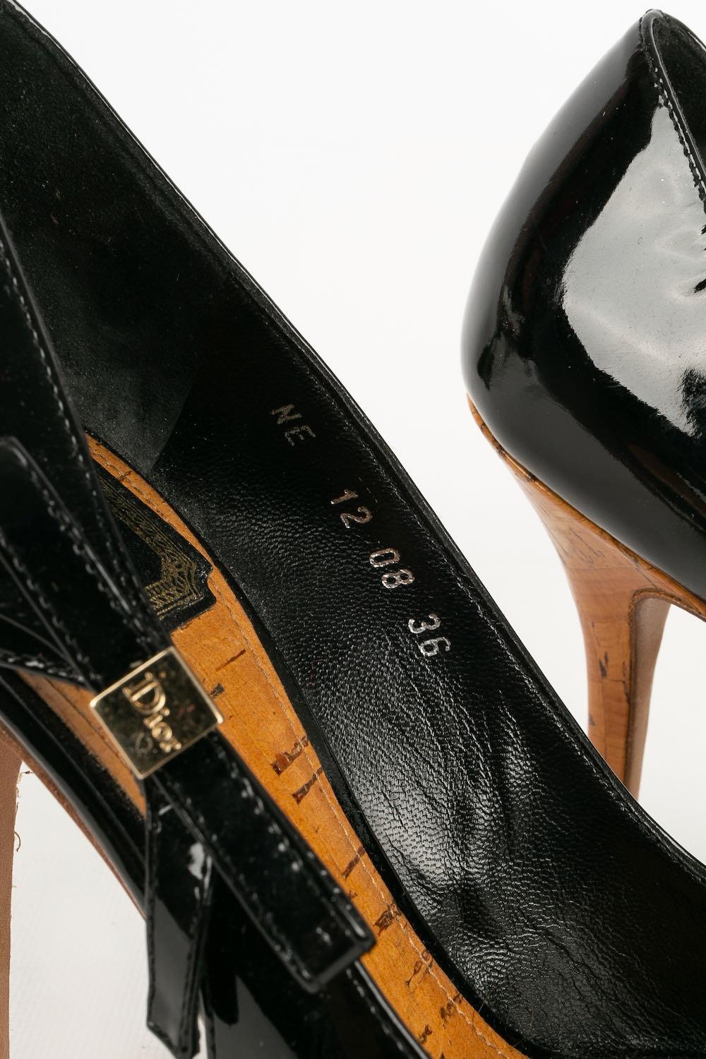 Dior Shoes in Patent Leather Pumps For Sale 2