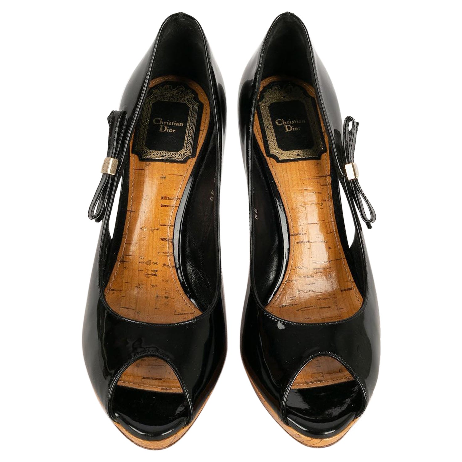 Chaussures Dior en cuir verni