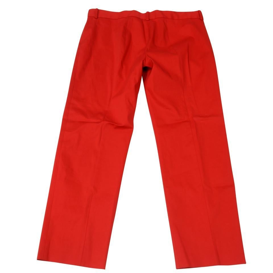 Dior Signature Christian Paris Trouser SZ XS Straight Pants

These are one-of-a-kind Christian Dior Paris men's red trouser pants. Perfect for daily professional use or for your vintage closet. The tag states its a size 44/34. This is a great