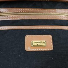 Dior Signature Monogram Oblique Trotter Book Shopper 870080 Black Canvas Tote