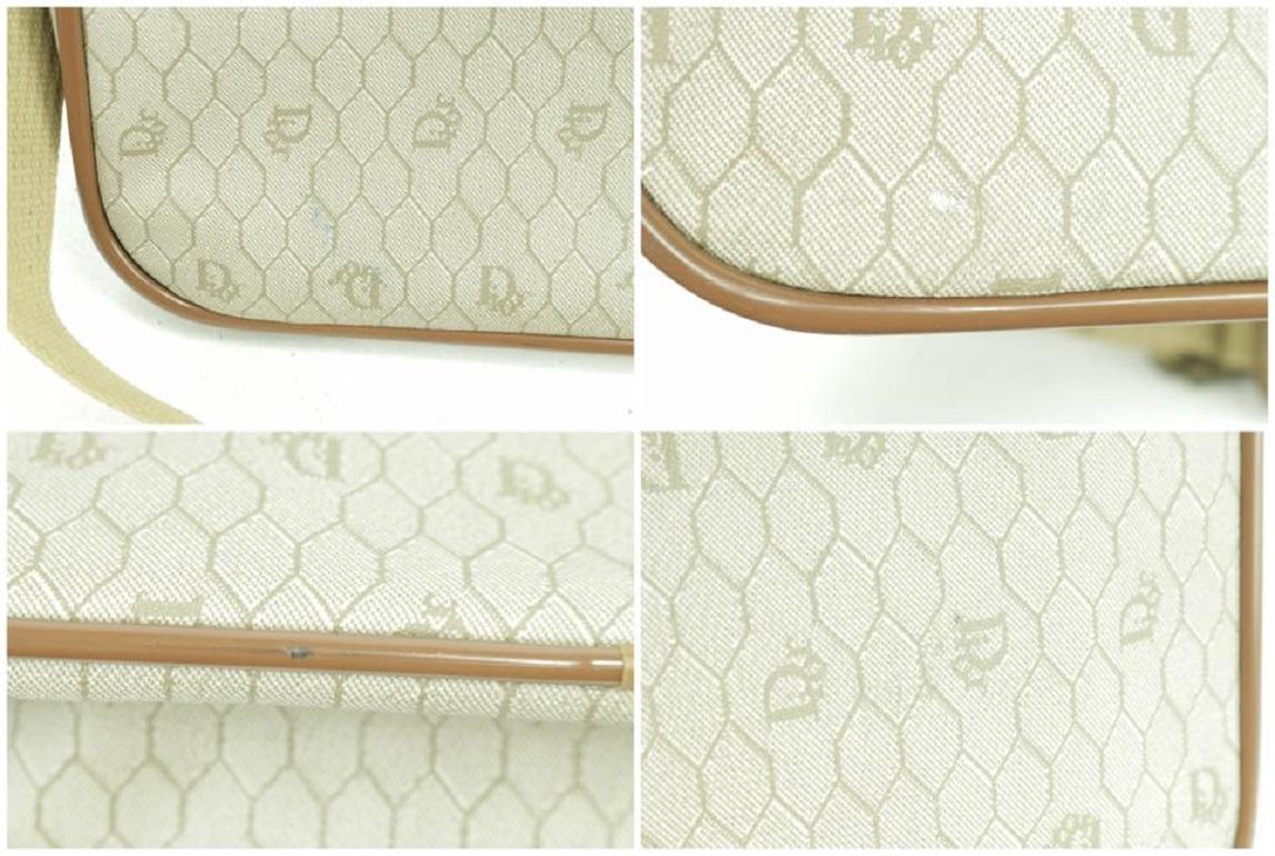 Dior Signature Oblique Monogram Trotter 2way Suitcase with Strap 16dk0102 Beige  For Sale 7