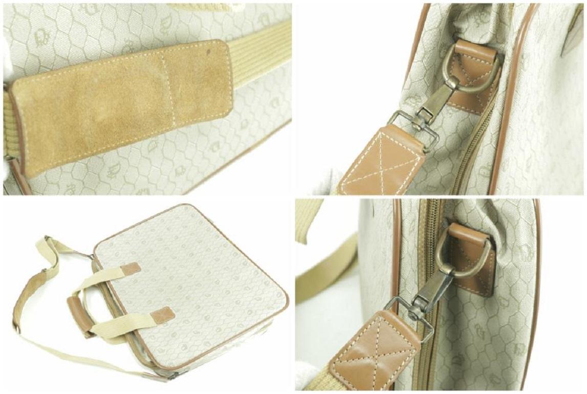  Made In:France
 Measurements(inches):Length:18Width:5.5 Height: 14
 Strap drop(inches):Length:18
 Handle drop(inches):Length:5
 
 EXCELLENT VINTAGE CONDITION
 (8.5/10 or A-)
 Includes Shoulder Strap
 Exterior:light rubbing, light colored marks
