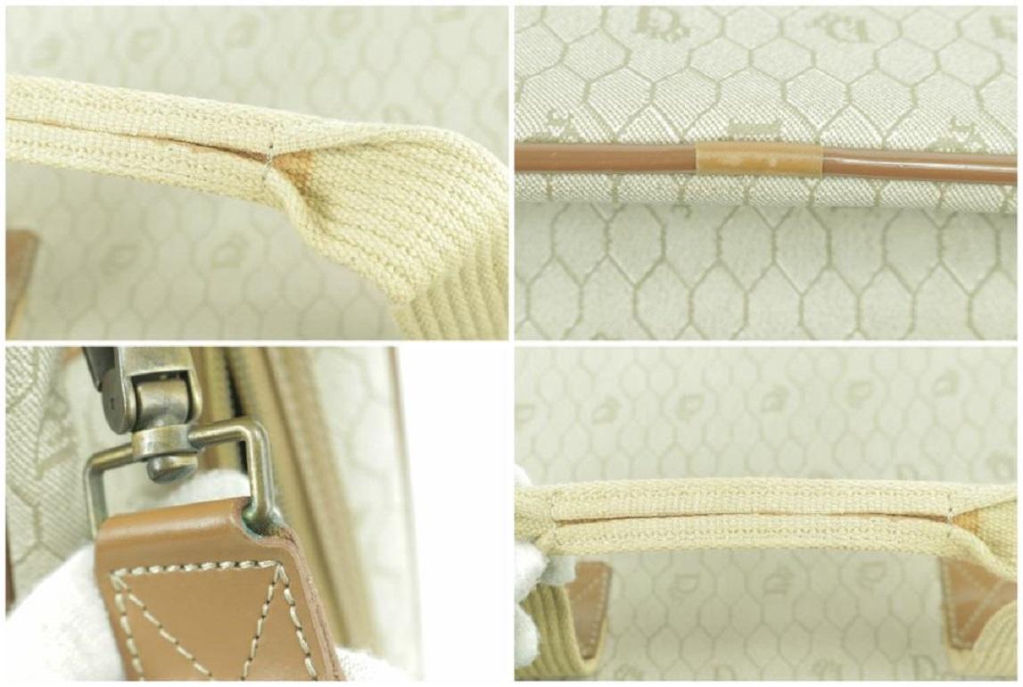 Dior Signature Oblique Monogram Trotter 2way Suitcase with Strap 16dk0102 Beige  For Sale 1