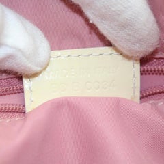 Dior Signature Oblique Monogram Trotter No. 1 Boston 868940 Pink Coated Canvas S