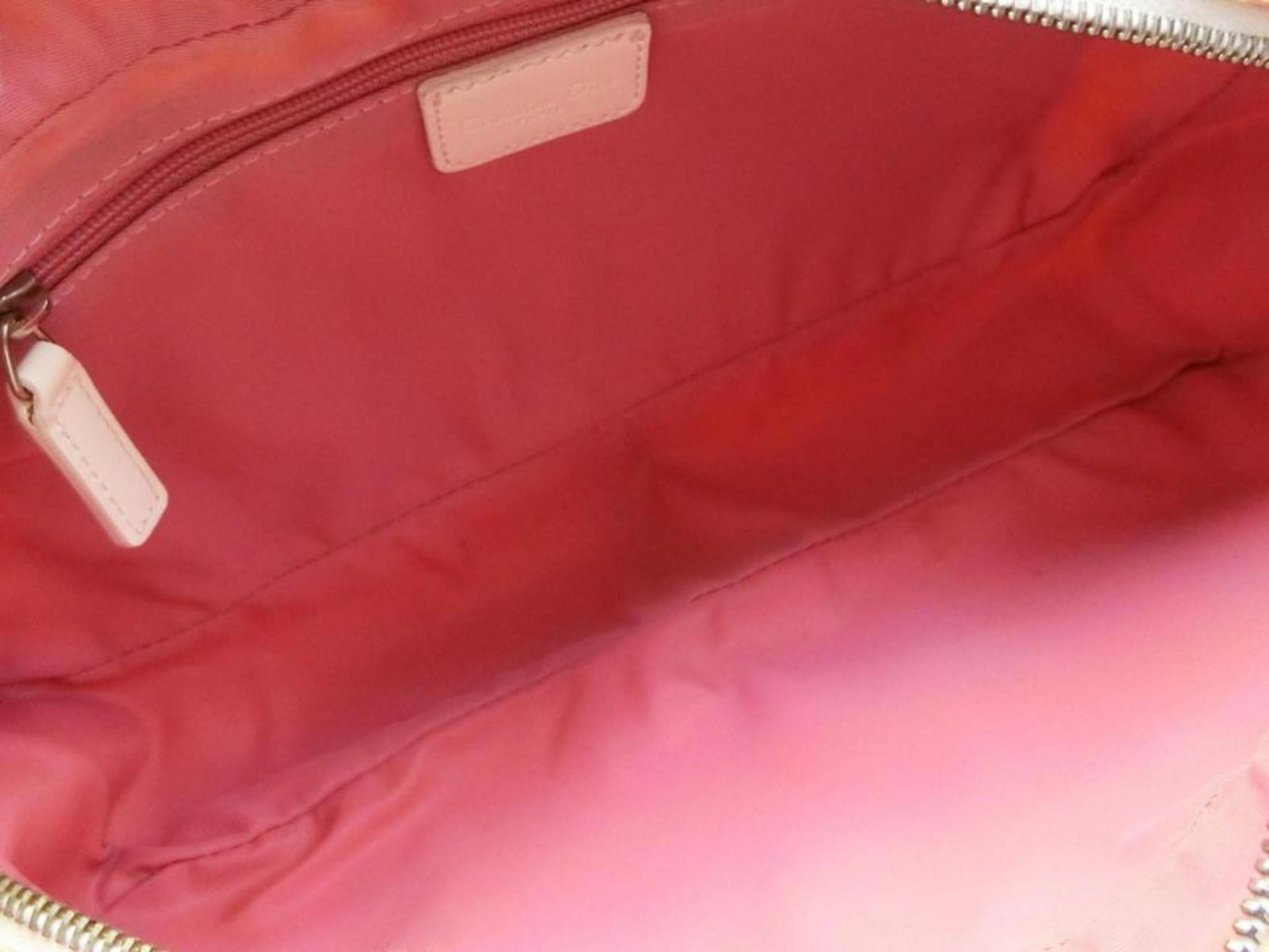 dior pink oblique bag