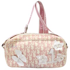 Dior Signature Oblique Monogram Trotter No 1 Camera 869222 Pink Shoulder Bag