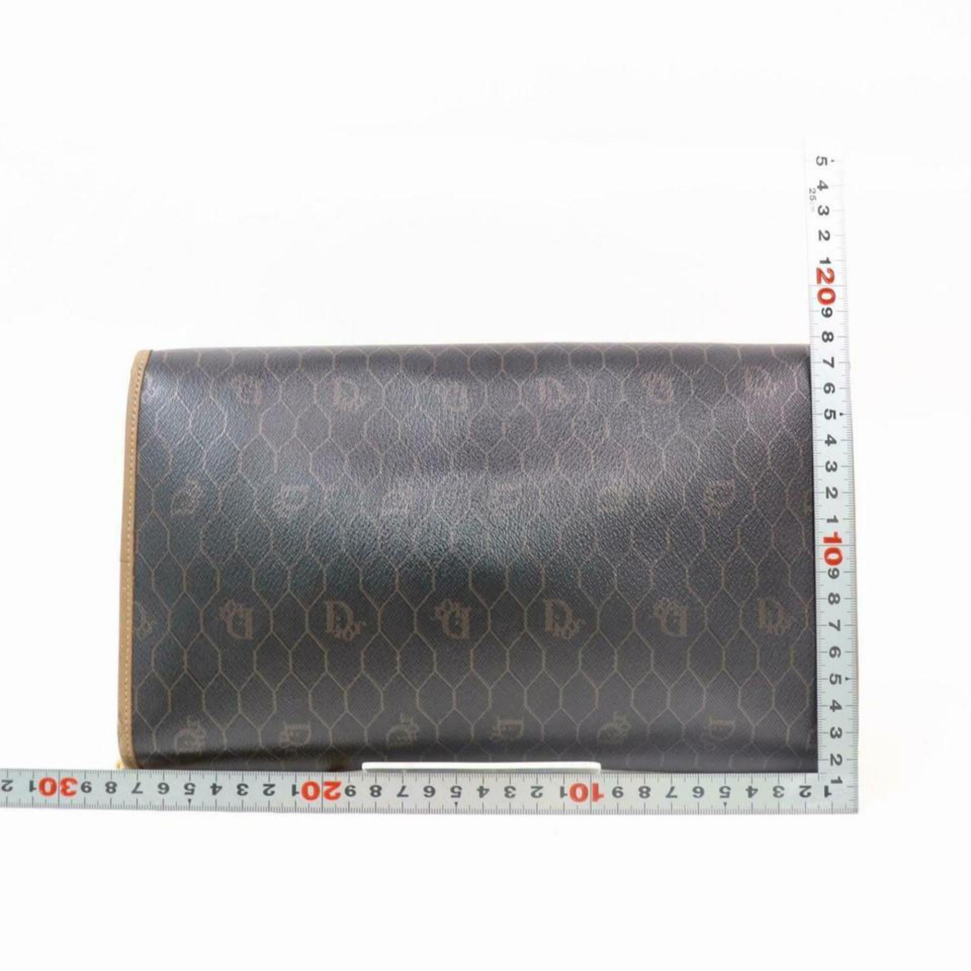 Women's Dior Signature Oblique Trotter Chain Flap 870303 Coated Canvas Shoulder Bag For Sale