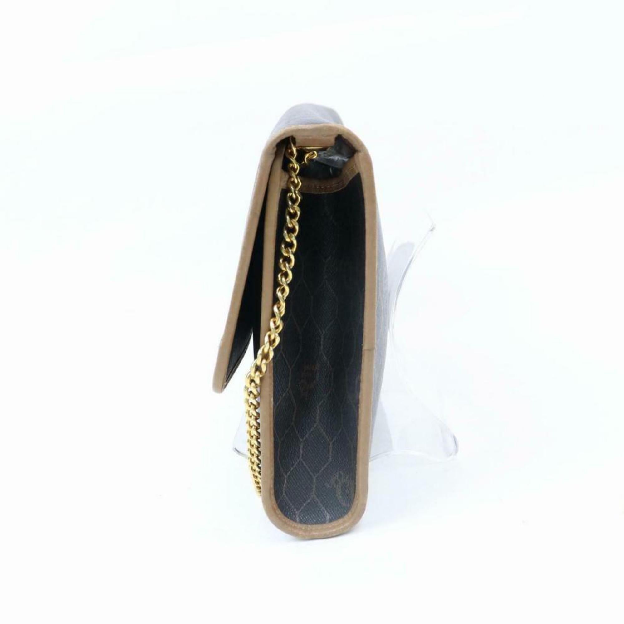 Dior Signature Oblique Trotter Chain Flap 870303 Coated Canvas Shoulder Bag For Sale 2
