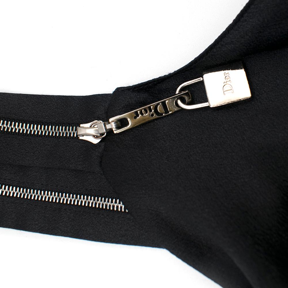 Women's Dior Silk Camisole with Shoulder Zip Detail M UK12