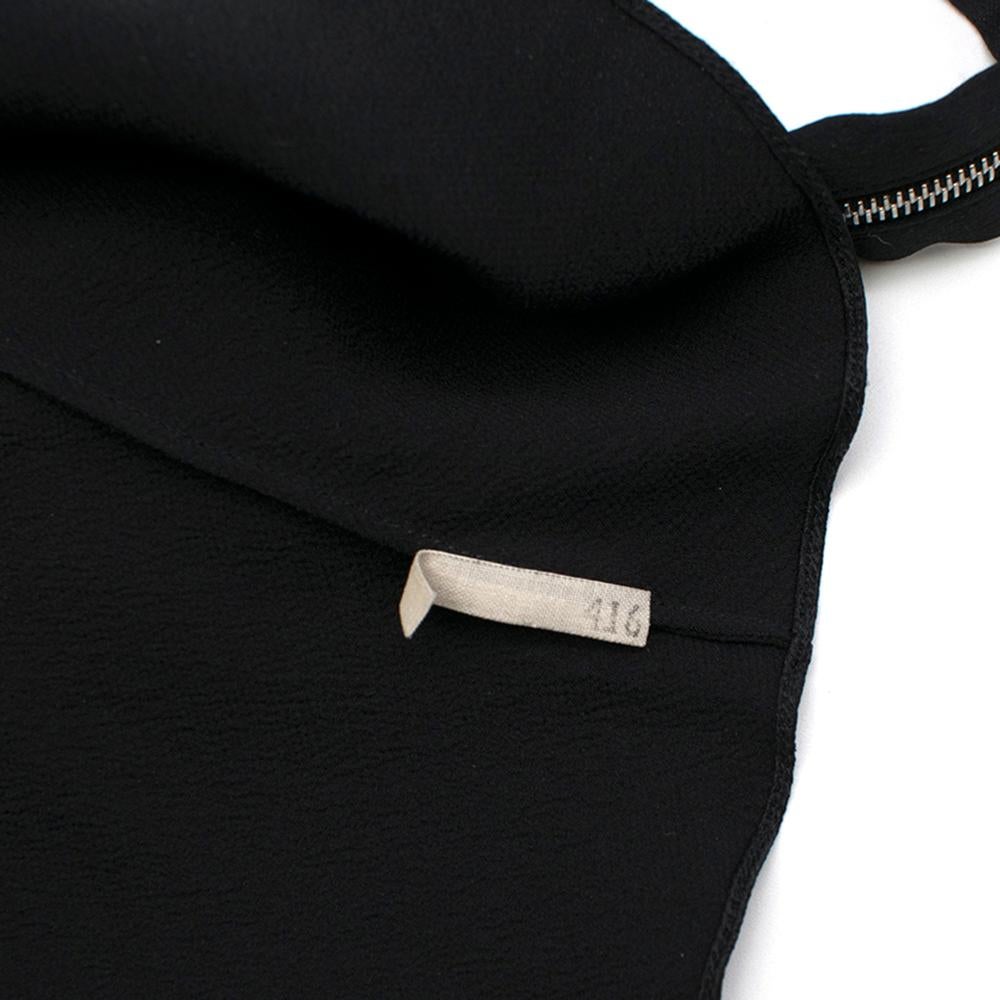 Dior Silk Camisole with Shoulder Zip Detail M UK12 2