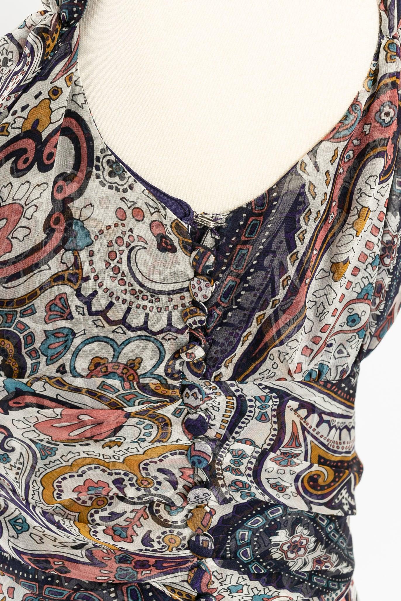 Dior Silk Dress by John Galliano For Sale 2