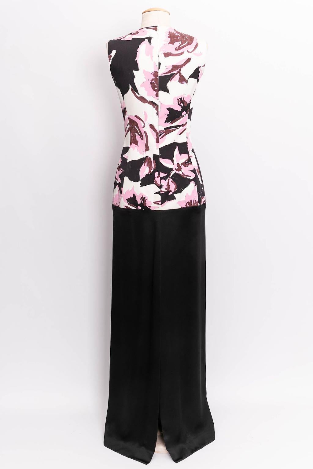Black Dior Silk Dress Cruise Collection, 2015 For Sale