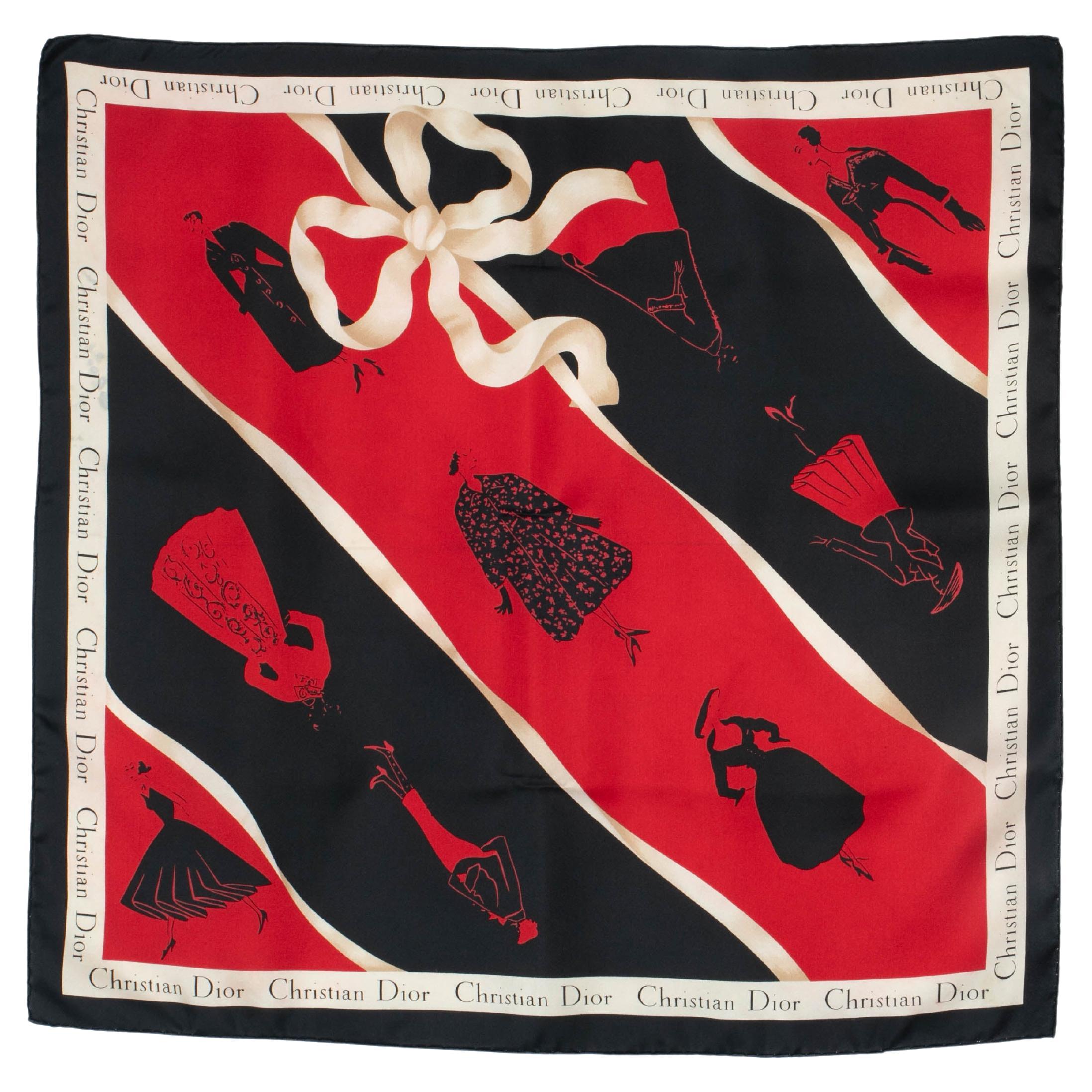 Dior silk foulard in vendita