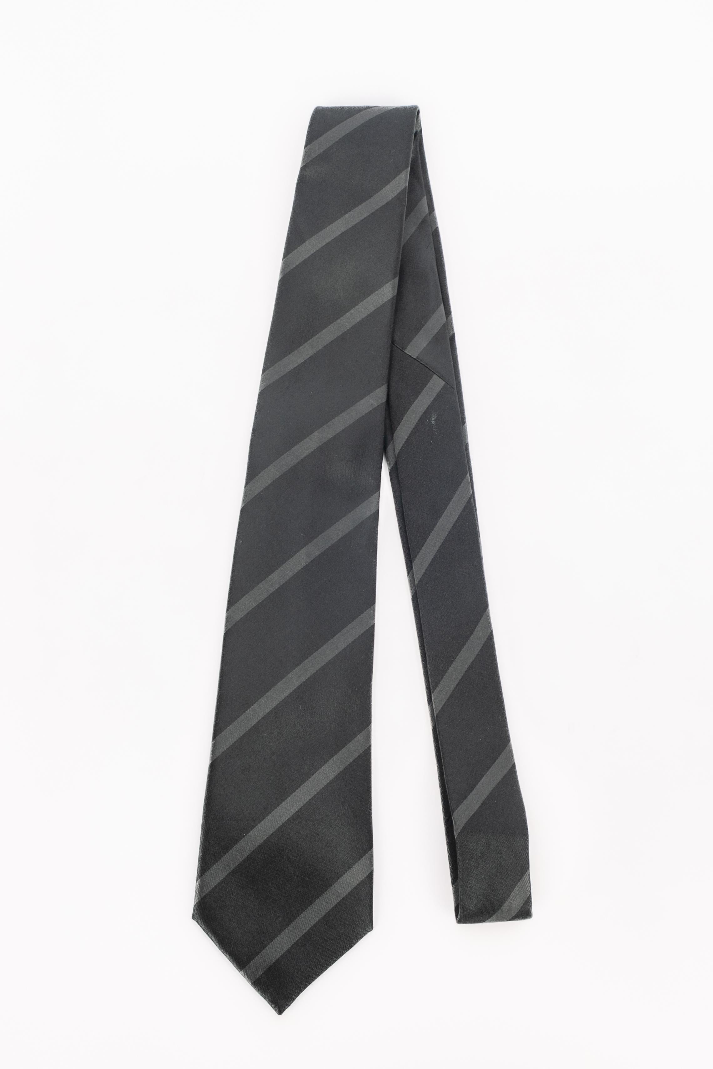 Dior Seidenkrawatte (Schwarz) im Angebot