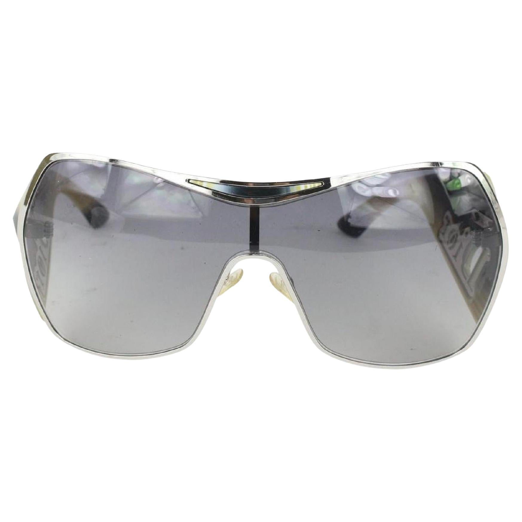 Dior Silver Aviator Sunglasses 831da40 at 1stDibs
