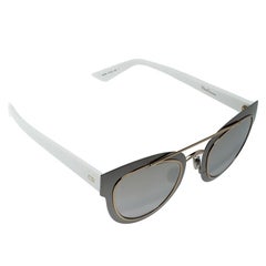 Dior Silver/Brown Gradient Mirrored LMJ96 Chromic Sunglasses