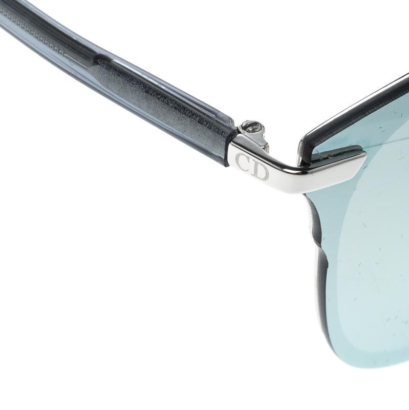 Blue Dior Silver/Grey silver Mirrored Dior Reflected P S60RL Aviator Sunglasses