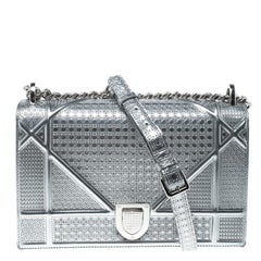 Christian Dior Diorama Flap Bag Calfskin Medium at 1stDibs