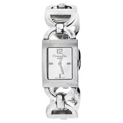 Dior Silver Stainless Steel Malice D78-109 Women's Wristwatch 19 mm