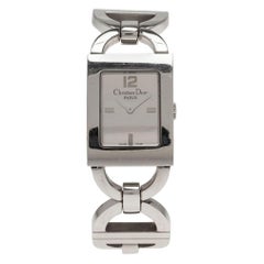 Dior Silver Stainless Steel Malice Women's Wristwatch 20MM